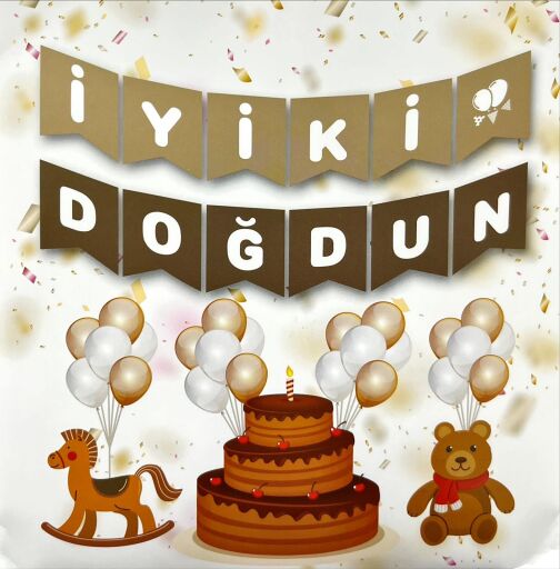 DOĞUM GÜNÜ SÜSLERİ
