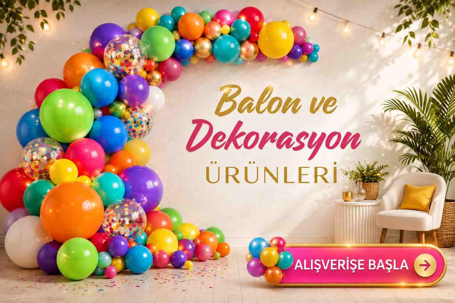 Balon ve Dekorasyon Ürünleri