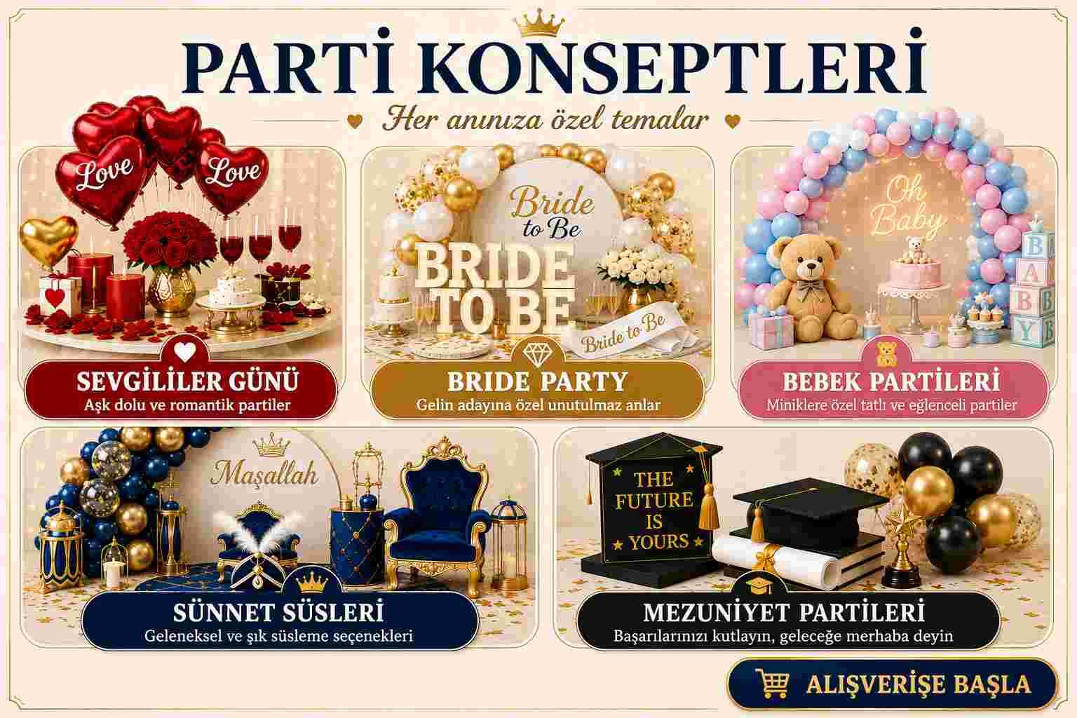 PARTİ KONSEPTLERİ
